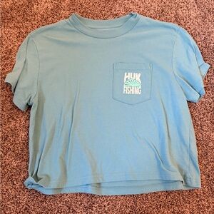 Huk Seafoam Blue Short Sleeve Tee